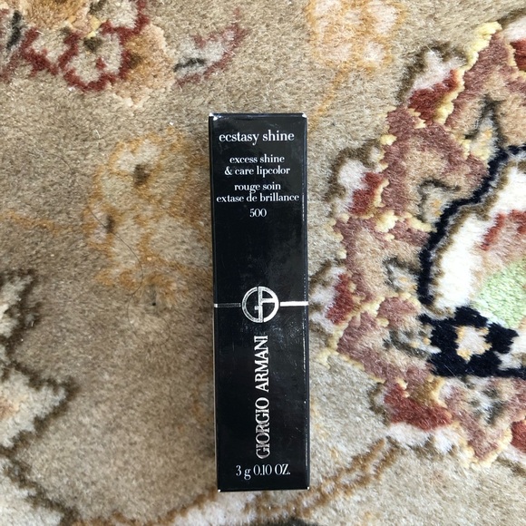 NIB Giorgio Armani ecstasy shine lipstick #500 - Picture 5 of 10